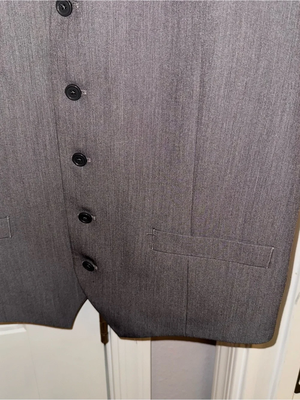 Men’s Warehouse 3-Piece Suit – Size 40 Slim - WORN ONCE!